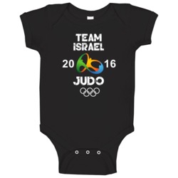 Israel Judo Team Rio 2016 Olympic Games Sport Baby One Piece Israel Judo Team Rio 2016 Olympic Games Sport Baby One Piece