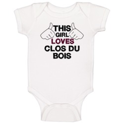 Clos Du Bois This Girl Loves Drinking Cool Party Baby One Piece Clos Du Bois This Girl Loves Drinking Cool Party Baby One Piece
