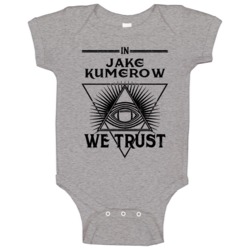 Jake Kumerow We Trust Sports Football Cincinnati Fan Baby One Piece Jake Kumerow We Trust Sports Football Cincinnati Fan Baby One Piece