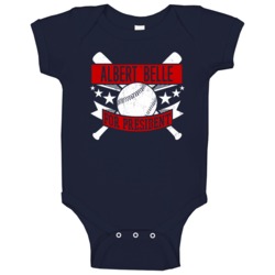Albert Belle For President Cleveland Baseball Player Funny Baby One Pi Albert Belle For President Cleveland Baseball Player Funny Baby One Pi
