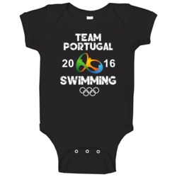 Portugal Swimming Team Rio 2016 Olympic Games Sport Baby One Piece Portugal Swimming Team Rio 2016 Olympic Games Sport Baby One Piece