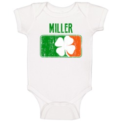 Miller Distressed Ireland Irish Family Custom St Patricks Day Flag Bab Miller Distressed Ireland Irish Family Custom St Patricks Day Flag Bab