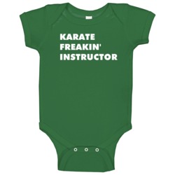 Karate Freakin' Instructor Blondie Tv Character Baby One Piece Karate Freakin' Instructor Blondie Tv Character Baby One Piece