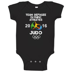Refugee Olympic Athletes Judo Team Rio 2016 Olympic Games Sport Baby O Refugee Olympic Athletes Judo Team Rio 2016 Olympic Games Sport Baby O