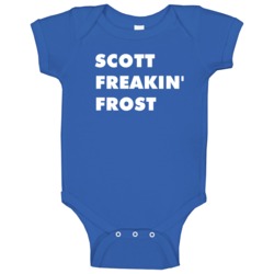 Scott Freakin' Frost The Leftovers Tv Character Baby One Piece Scott Freakin' Frost The Leftovers Tv Character Baby One Piece