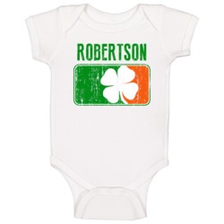 Robertson Distressed Ireland Irish Family Custom St Patricks Day Flag Robertson Distressed Ireland Irish Family Custom St Patricks Day Flag