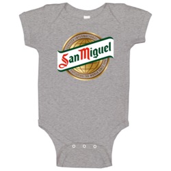 San Miguel International Beer Logo Baby One Piece San Miguel International Beer Logo Baby One Piece