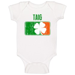 Taig Distressed Ireland Irish Family Custom St Patricks Day Flag Baby Taig Distressed Ireland Irish Family Custom St Patricks Day Flag Baby