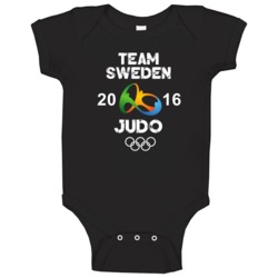 Sweden Judo Team Rio 2016 Olympic Games Sport Baby One Piece Sweden Judo Team Rio 2016 Olympic Games Sport Baby One Piece