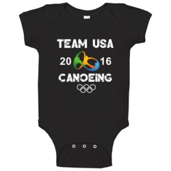 Usa Canoeing Team Rio 2016 Olympic Games Sport Baby One Piece Usa Canoeing Team Rio 2016 Olympic Games Sport Baby One Piece