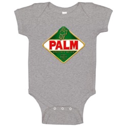 Palm Beer Belgium Brewery Cool Horse Logo Baby One Piece Palm Beer Belgium Brewery Cool Horse Logo Baby One Piece
