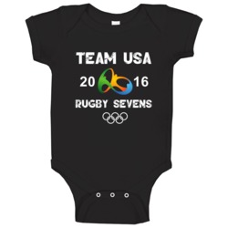 Usa Rugby Sevens Team Rio 2016 Olympic Games Sport Baby One Piece Usa Rugby Sevens Team Rio 2016 Olympic Games Sport Baby One Piece