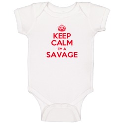 Family Savage Keep Calm and Carry On Baby One Piece Bodysuit Baby One Family Savage Keep Calm and Carry On Baby One Piece Bodysuit Baby One