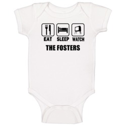 Eat Sleep Watch The Fosters Trending Tv Show T Baby One Piece Eat Sleep Watch The Fosters Trending Tv Show T Baby One Piece