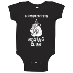 Floyd Patterson Boxing Club Boxing Hall Of Fame Baby One Piece Floyd Patterson Boxing Club Boxing Hall Of Fame Baby One Piece
