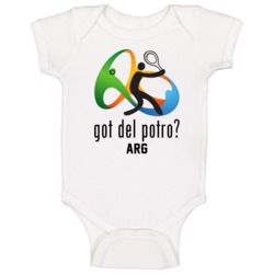 Got Juan Martin Del Potro Tennis Team Argentina Olympics Baby One Piec