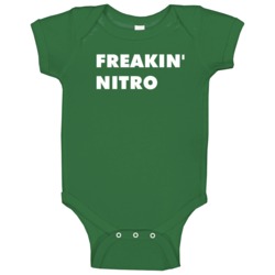 Freakin' Nitro American Gladiators Tv Character Baby One Piece