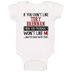 If You Don' T Like Tory Brennan You Won't Like Me Novel Character Baby