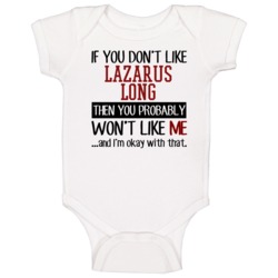 If You Don' T Like Lazarus Long You Won't Like Me Novel Character Baby