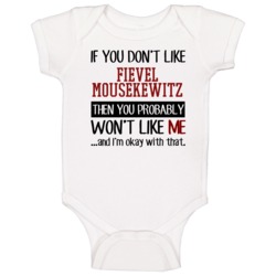 If You Don' T Like Fievel Mousekewitz You Won't Like Me Novel Characte
