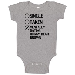 Single Taken Dating Huggy Bear Brown Starsky And Hutch Baby One Piece