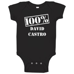 100 Percent Stencil David Castro Martial Arts Hall Of Fame Baby One Pi