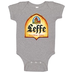 Leffe Ipa Cool Beer Brewery Logo Baby One Piece