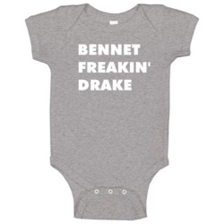 Bennet Freakin' Drake Ripper Street Tv Character Baby One Piece