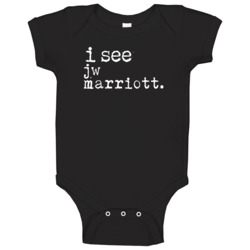 I See Jw Marriott Gambling Baby One Piece