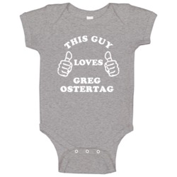 Greg Ostertag This Gu Loves Basketball Hockey Baseball Football Baby O