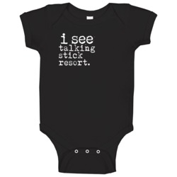 I See Talking Stick Resort Gambling Baby One Piece