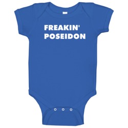 Freakin' Poseidon Triton Of The Sea Tv Character Baby One Piece
