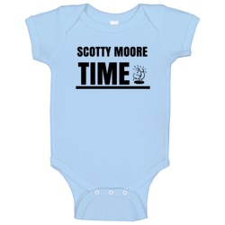 Scotty Moore Time Rock And Roll Hall Of Fame Baby One Piece Scotty Moore Time Rock And Roll Hall Of Fame Baby One Piece