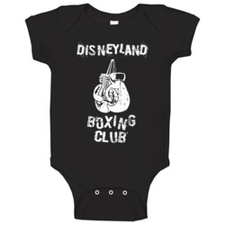 Disneyland Boxing Club Hollywood Walk Of Fame Baby One Piece Disneyland Boxing Club Hollywood Walk Of Fame Baby One Piece