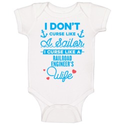 Railroad Engineer Curse Like A Sailor Funny Job Wife Occupation Gift B Railroad Engineer Curse Like A Sailor Funny Job Wife Occupation Gift B