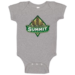 Summit Brewing Company Cool Brewery Beer Logo Baby One Piece Summit Brewing Company Cool Brewery Beer Logo Baby One Piece