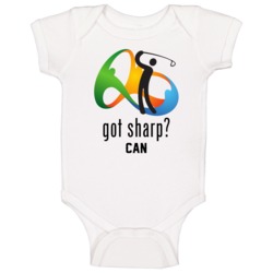 Got Alena Sharp Golf Team Canada Olympics Baby One Piece Got Alena Sharp Golf Team Canada Olympics Baby One Piece
