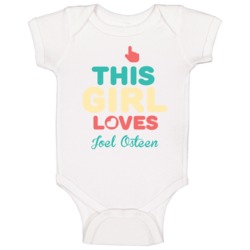 Joel Osteen This Girl Trendy Religious Church Baby One Piece Joel Osteen This Girl Trendy Religious Church Baby One Piece