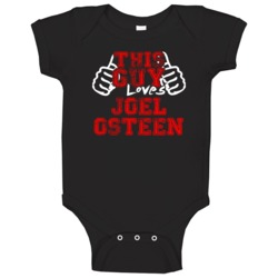Joel Osteen This Guy Loves Religious Church Baby One Piece Joel Osteen This Guy Loves Religious Church Baby One Piece