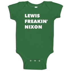 Lewis Freakin' Nixon Band Of Brothers Tv Character Baby One Piece Lewis Freakin' Nixon Band Of Brothers Tv Character Baby One Piece
