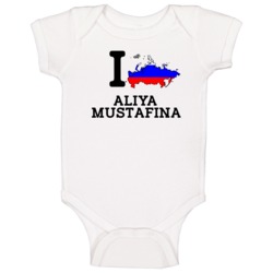 I Love Aliya Mustafina Russia Gymnastics Olympics Baby One Piece I Love Aliya Mustafina Russia Gymnastics Olympics Baby One Piece
