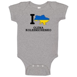 I Love Olena Kolesnichenko Ukraine Track 400 M Hurdles Olympics Baby O I Love Olena Kolesnichenko Ukraine Track 400 M Hurdles Olympics Baby O