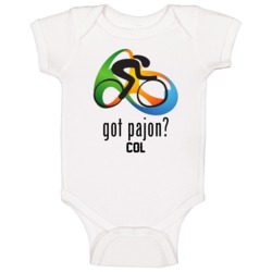 Got Mariana Pajon Cycling Team Colombia Olympics Baby One Piece Got Mariana Pajon Cycling Team Colombia Olympics Baby One Piece