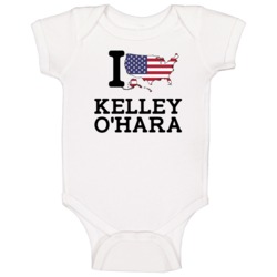 I Love Kelley O'hara Usa Football Olympics Baby One Piece I Love Kelley O'hara Usa Football Olympics Baby One Piece
