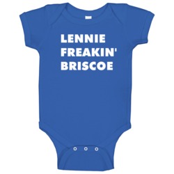 Lennie Freakin' Briscoe Law And Order Tv Character Baby One Piece Lennie Freakin' Briscoe Law And Order Tv Character Baby One Piece