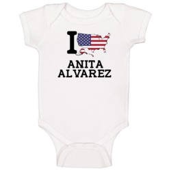 I Love Anita Alvarez Usa Synchronized Swimming Olympics Baby One Piece I Love Anita Alvarez Usa Synchronized Swimming Olympics Baby One Piece