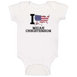 I Love Micah Christenson Usa Volleyball Olympics Baby One Piece I Love Micah Christenson Usa Volleyball Olympics Baby One Piece