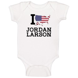 I Love Jordan Larson Usa Volleyball Olympics Baby One Piece I Love Jordan Larson Usa Volleyball Olympics Baby One Piece