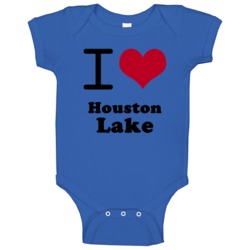 Houston Lake Missouri I Heart Love Green Baby One Piece Houston Lake Missouri I Heart Love Green Baby One Piece