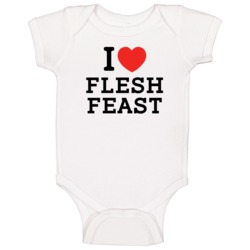 I Heart Flesh Feast Video Game Classic Love Heart Baby One Piece I Heart Flesh Feast Video Game Classic Love Heart Baby One Piece
